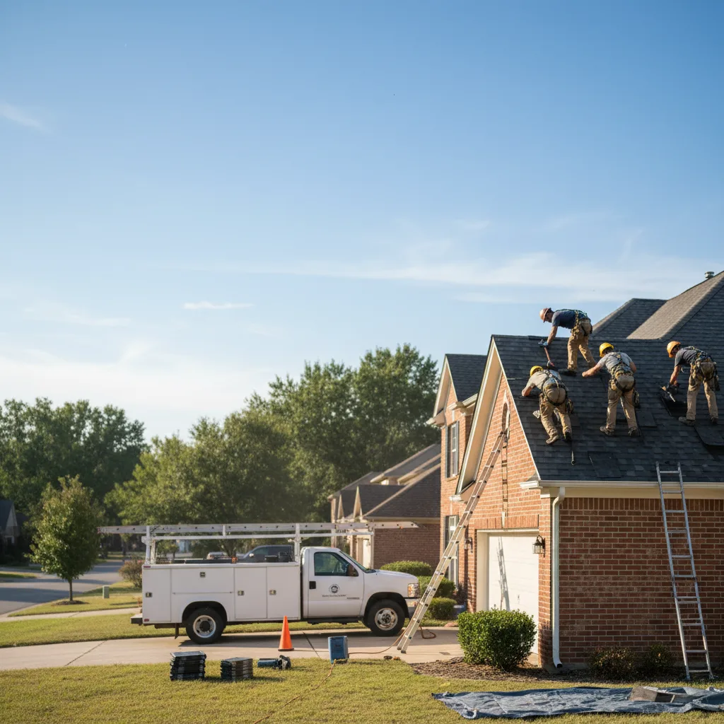 Roof Repair in Holdenville